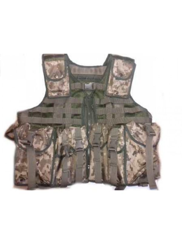 Жилет тактичний на 8 Molle підсумков (піксель)